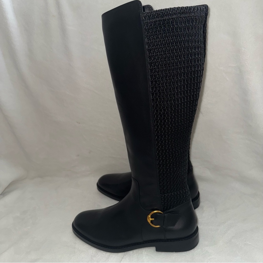 Cole Haan Women's Clover Stretch Tall Boot, Black Size 9B